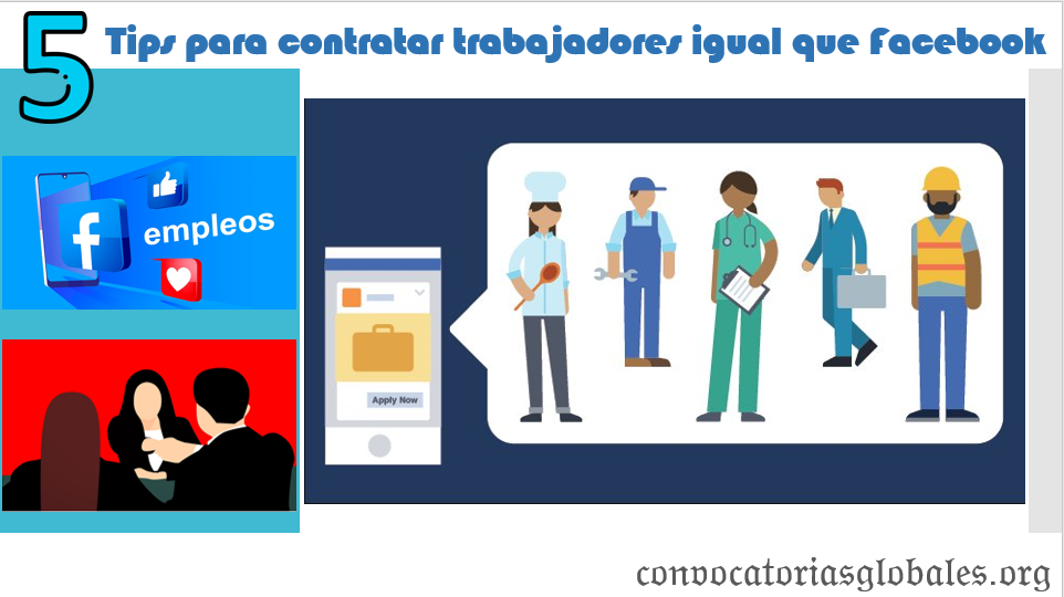 5 tips para contratar trabajadores por facebok