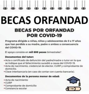 BECAS ORFANDAD