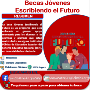 Beca Jóvenes Escribiendo el Futuro